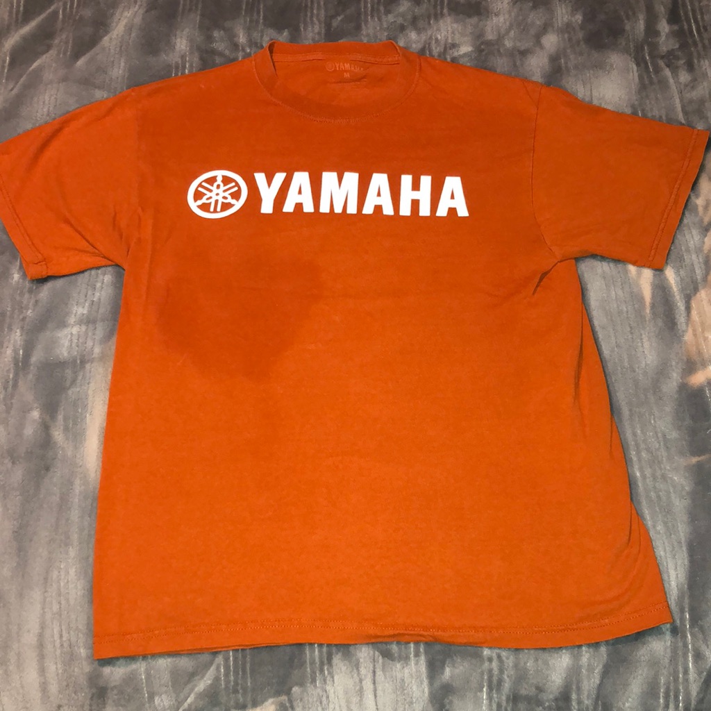 Medium Orange Yamaha Shortsleeve Tee Medium Orange Yamaha Shortsleeve Tee